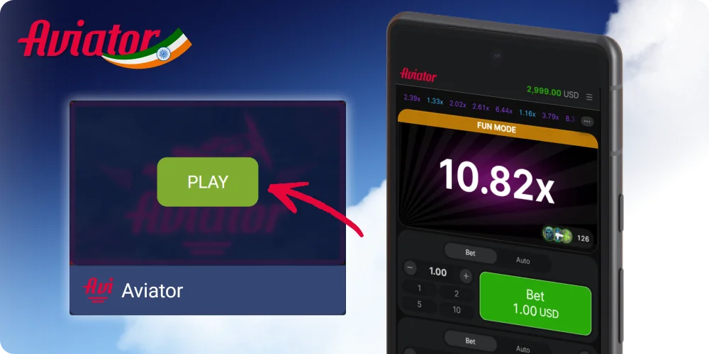 How to play Aviator via App
